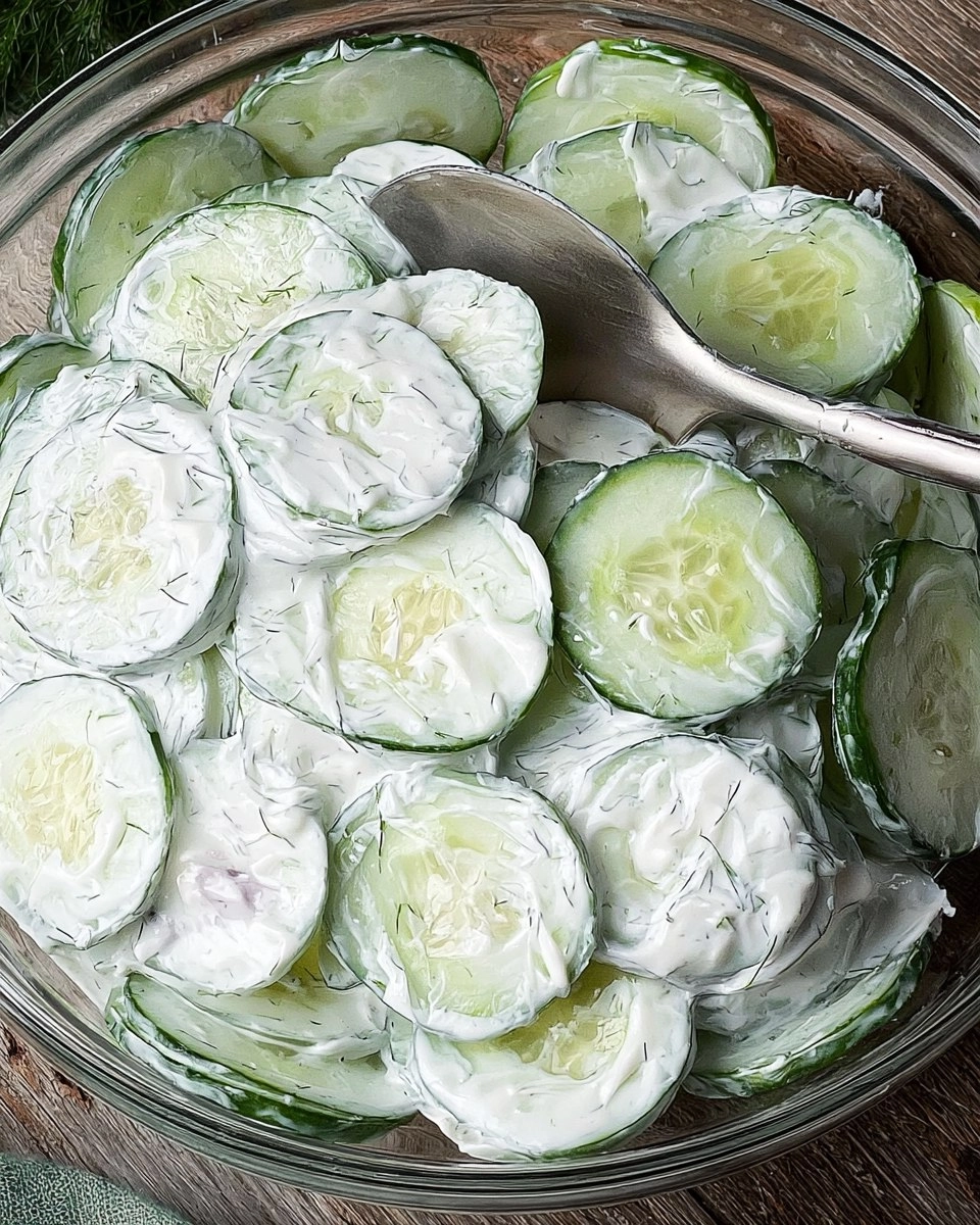 Creamy Cucumber Salad