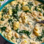 Creamy Spinach Artichoke Butter Beans 106 Creamy-Spinach-Artichoke-Butter-Beans-Recipe
