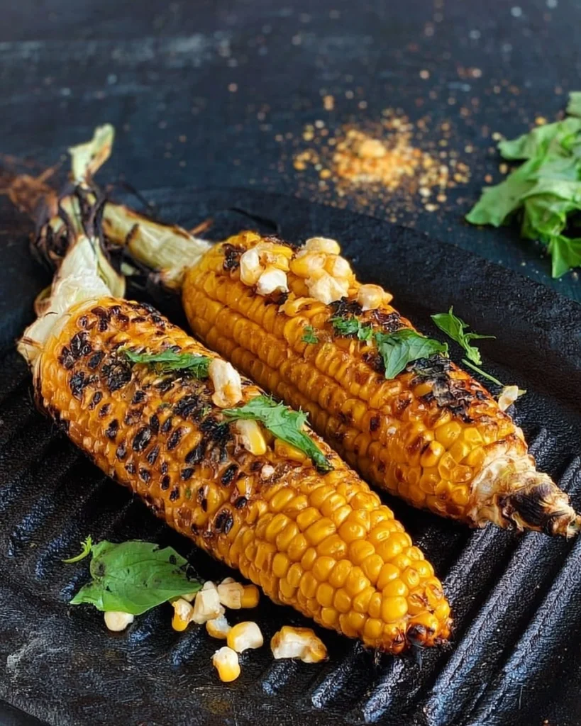 Grilled-Corn-on-the-Cob-Simple-Buttered-Summer-Cookout-Corn-Recipe