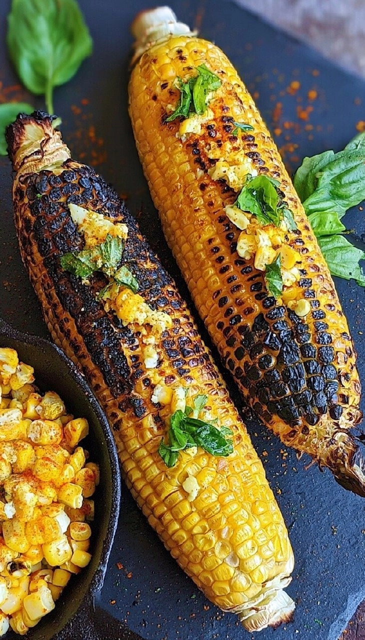Grilled Corn on the Cob | Simple Buttered Summer Cookout Corn