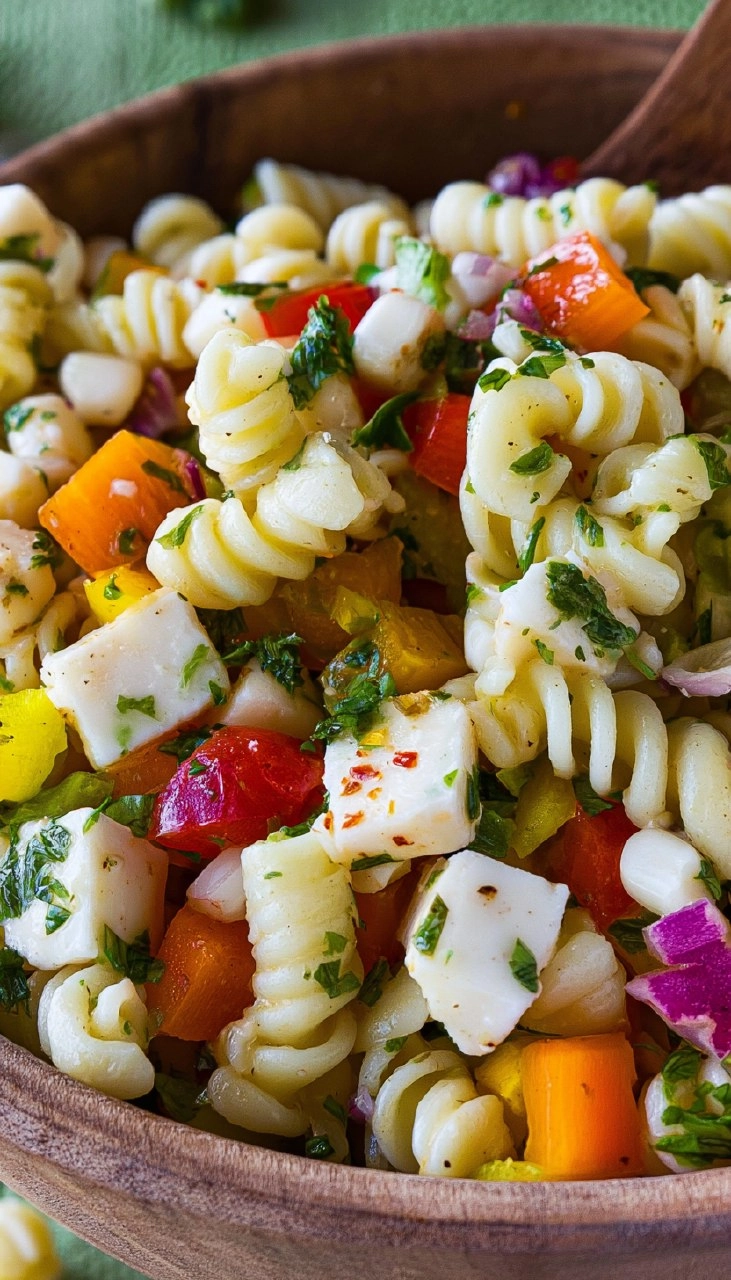 Pasta Salad | Easy Potluck Side for Cookouts and Picnics
