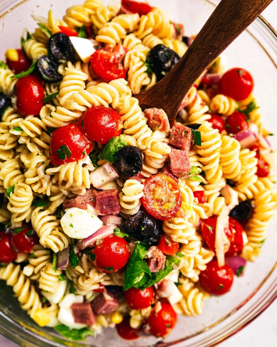 Pasta Salad | Easy Potluck Side for Picnics and BBQs
