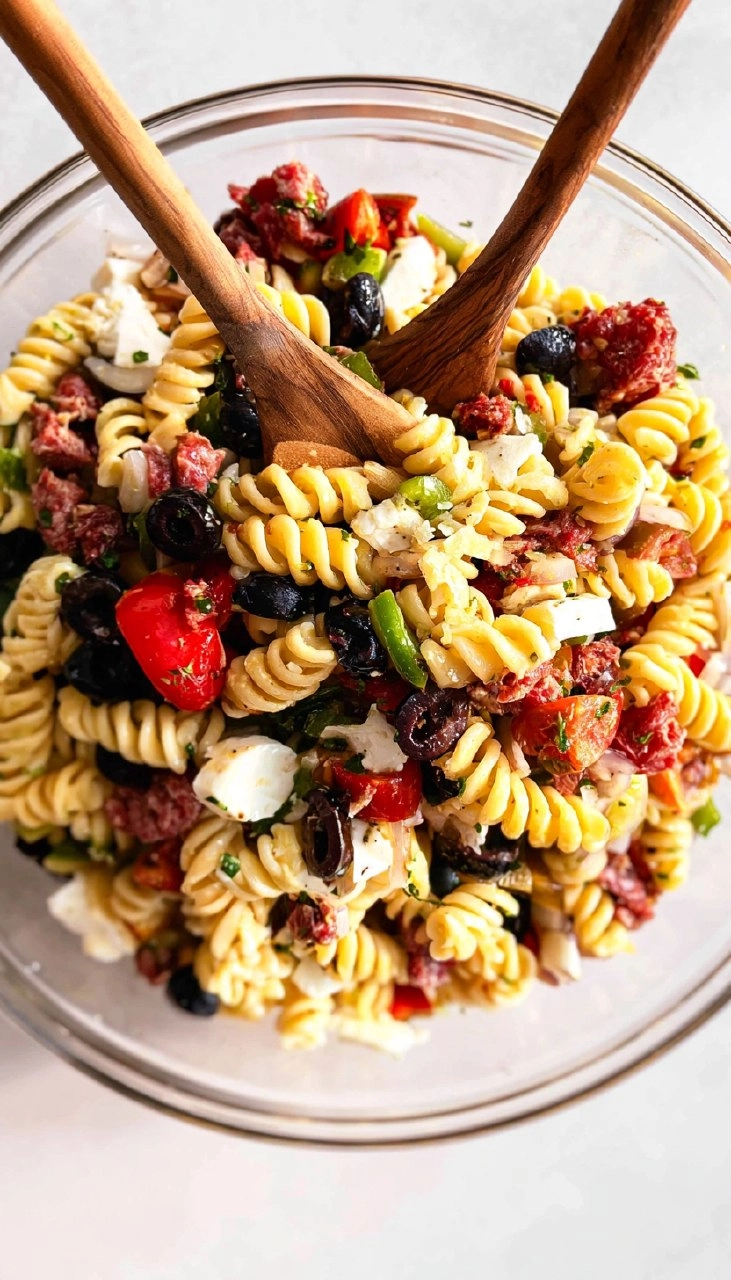 Pasta Salad | Easy Potluck Side for Picnics and BBQs