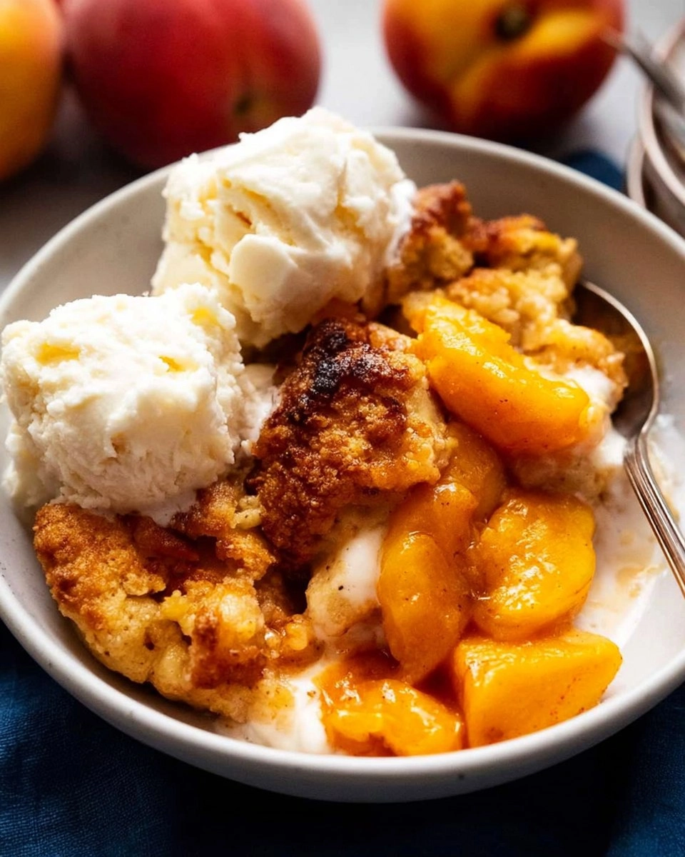 Peach Cobbler | Old-Fashioned Summer Fruit Dessert 8 Peach-Cobbler-Old-Fashioned-Summer-Fruit-Dessert-Recipe