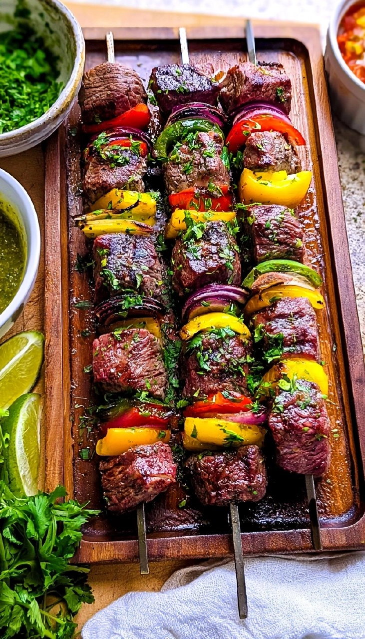 Steak Kabobs | Easy Grilled Skewers for Dad’s Cookout 140 Steak Kabobs | Easy Grilled Skewers for Dad’s Cookout