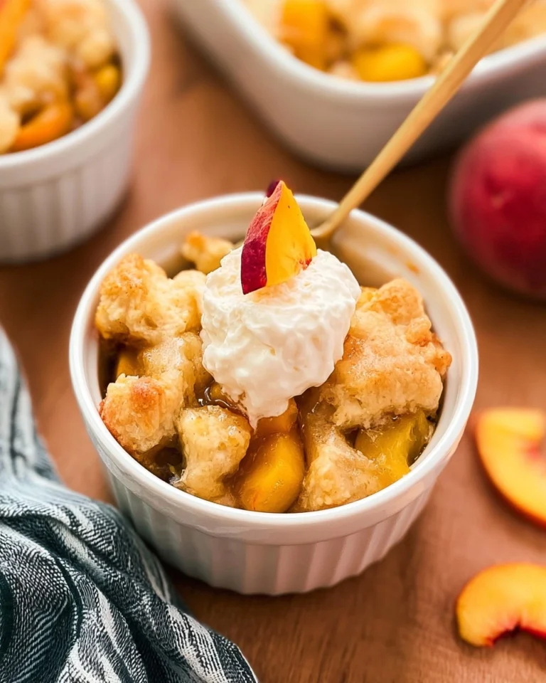 Air-Fryer-Mini-Peach-Cobbler-Recipe