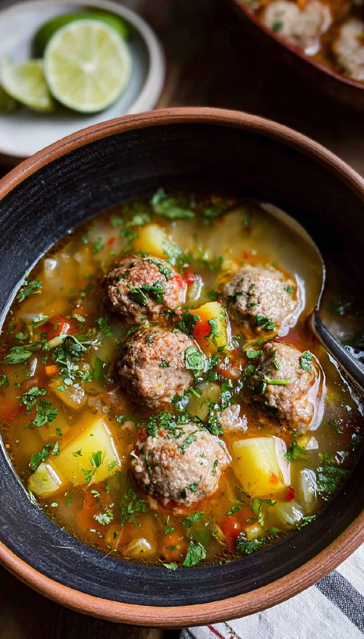 Albondigas: Mexican Meatball Soup 155 Albondigas: Mexican Meatball Soup