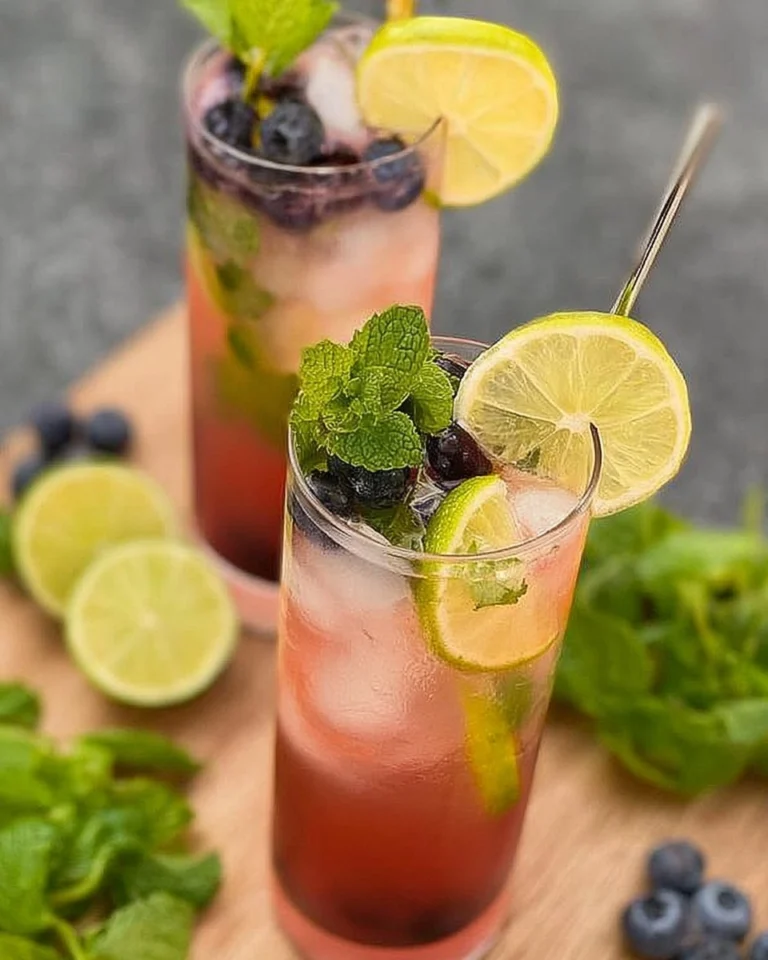 Blueberry-Mojitos-Recipe