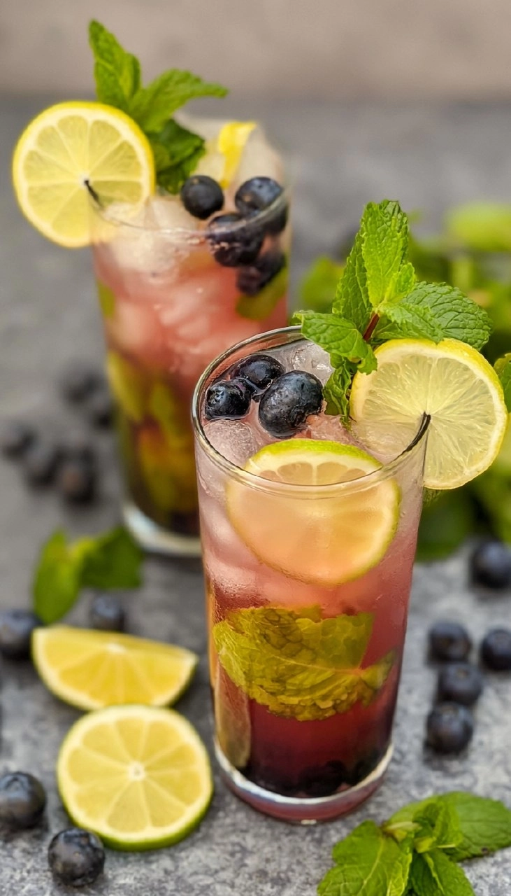 Blueberry Mojitos 70 Blueberry Mojitos