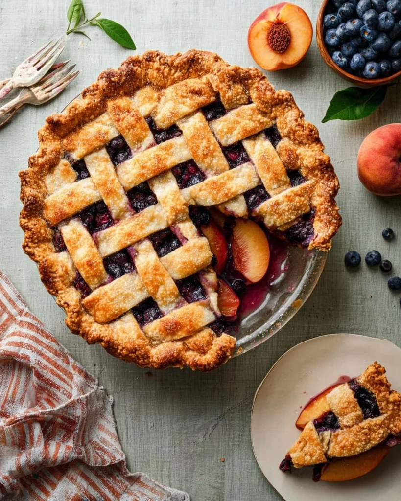 Blueberry-Peach-Pie-Recipe