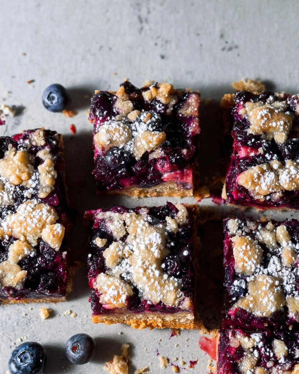 Blueberry Pie Bars