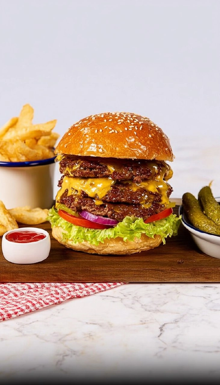 Double Cheeseburger 305 Double Cheeseburger