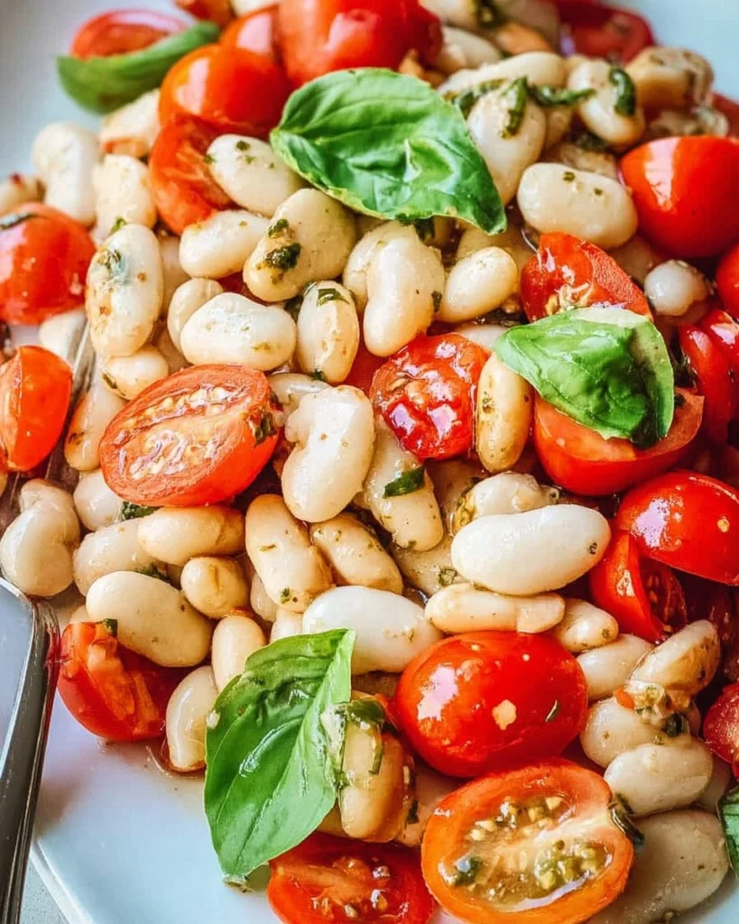 Easy-Caprese-White-Bean-Salad-Recipe