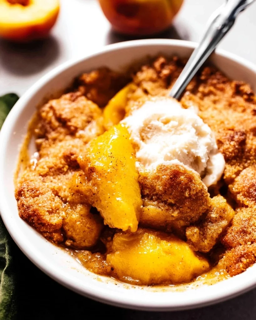 Easy-Peach-Cobbler-Gluten-Free-Naturally-Sweetened-Recipe