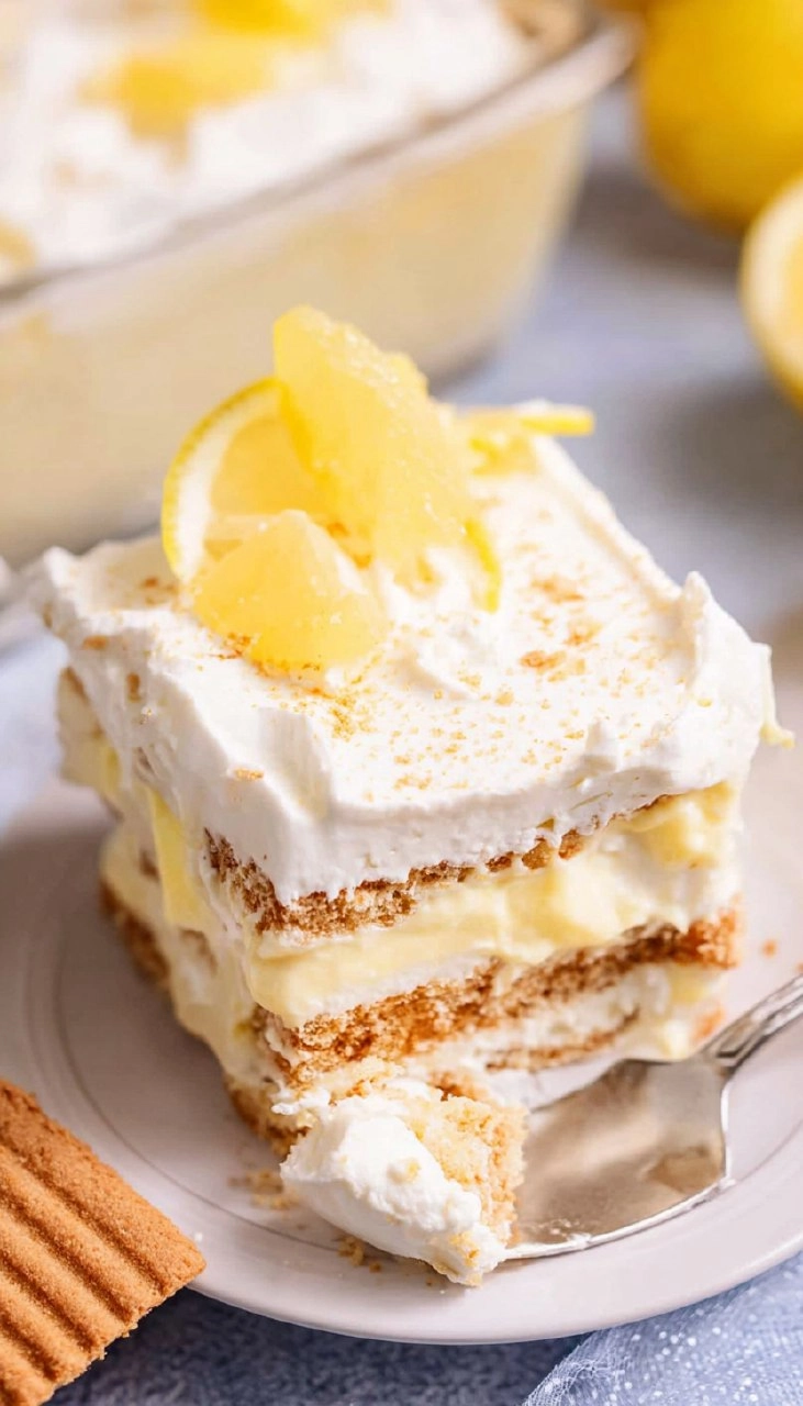 Lemon Icebox Cake 70 Lemon Icebox Cake