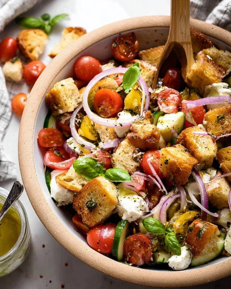 Panzanella Salad (Italian Bread Salad) 307 Panzanella-Salad-Italian-Bread-Salad-Recipe
