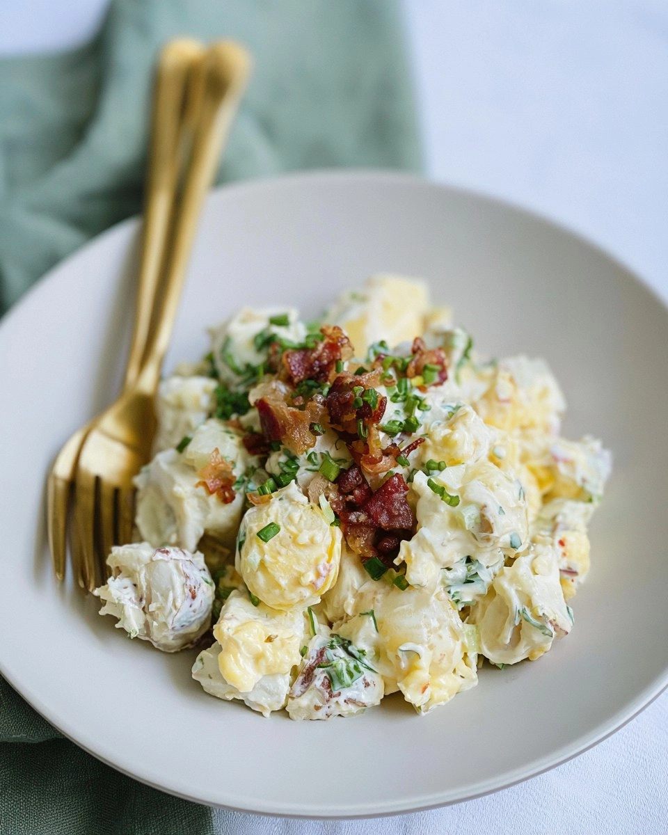 Sour Cream and Bacon Potato Salad 2 Sour-Cream-and-Bacon-Potato-Salad-Recipe