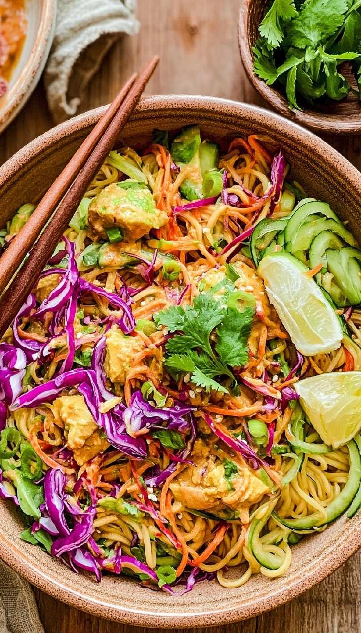 Spring Roll Noodle Salad (Great for Meal Prep!) 195 Spring Roll Noodle Salad (Great for Meal Prep!)