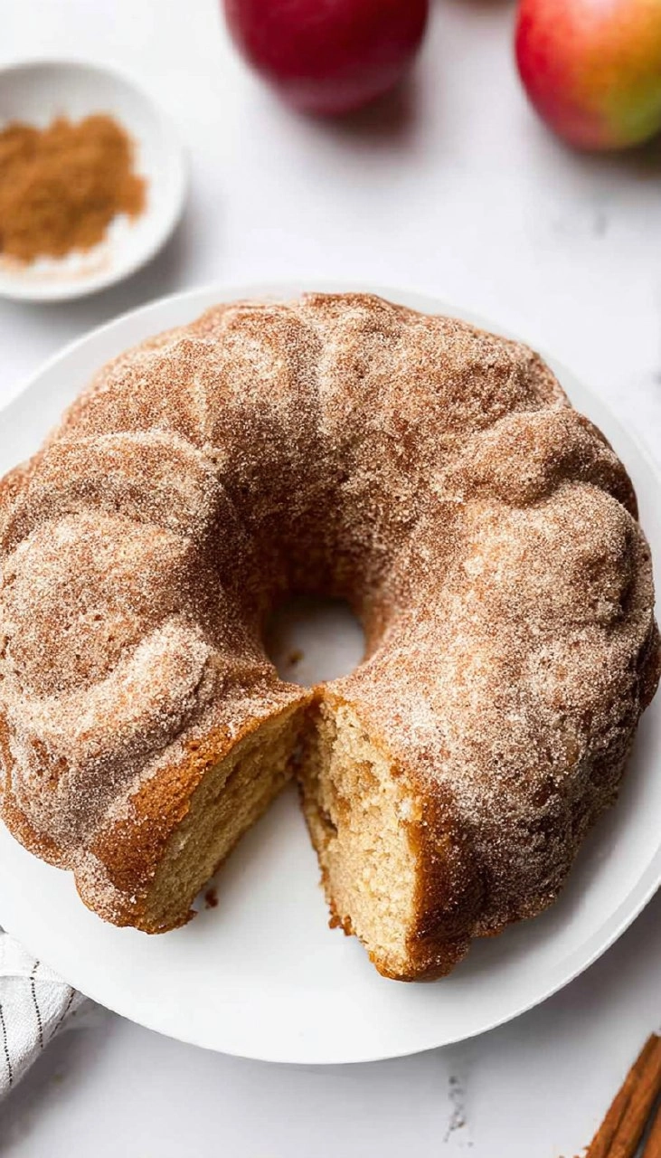 Apple Cider Donut Bundt Cake