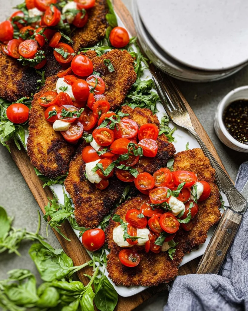 Caprese-Chicken-Cutlets-Recipe