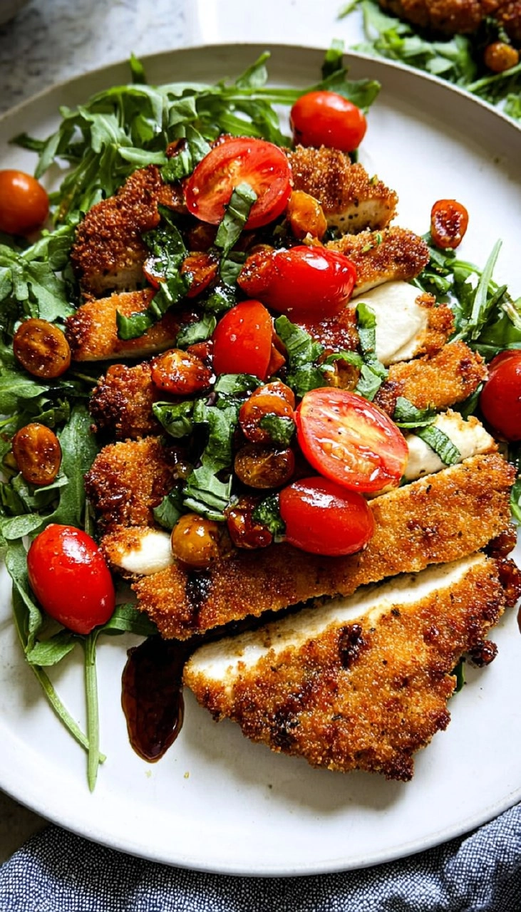 Caprese Chicken Cutlets 130 Caprese Chicken Cutlets