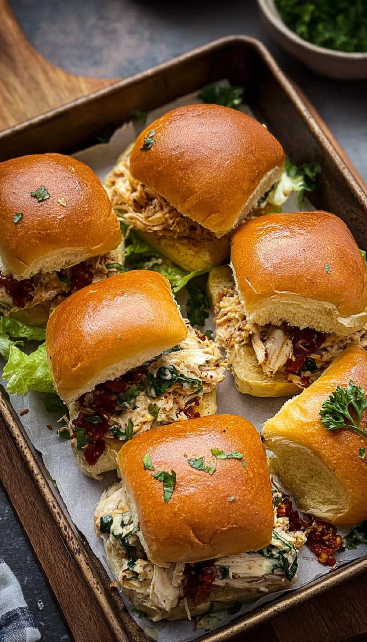 Marry Me Chicken Sliders 120 Marry Me Chicken Sliders