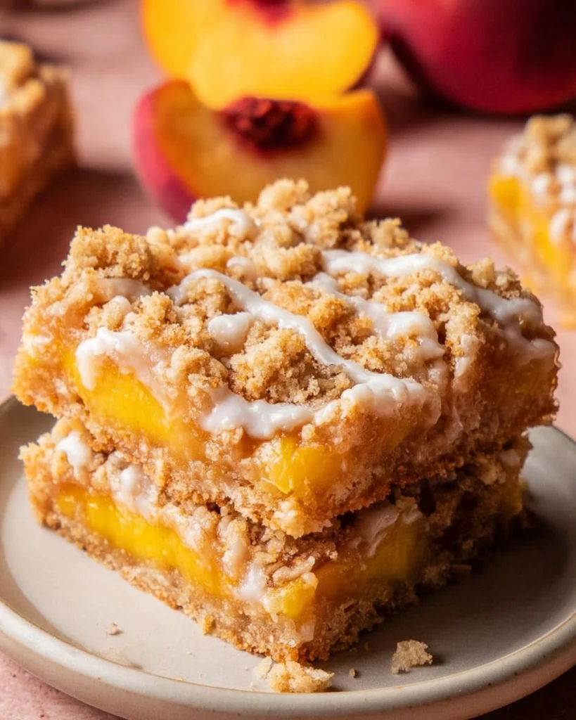 Peach-Crumb-Bars-Recipe